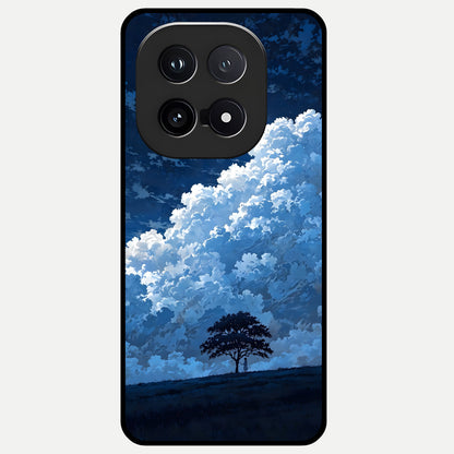  Midnight Sky Serenity Glass Case for iQOO 15 back cover – full design glossy printed glass finish