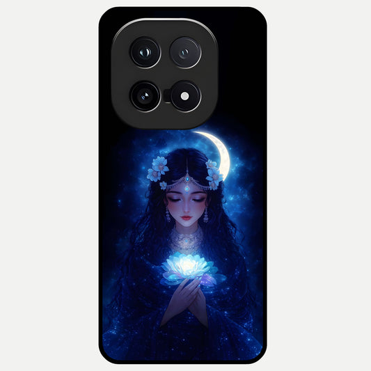  Mystic Moon Queen Glass Case for iQOO 15 back cover – full design glossy printed glass finish