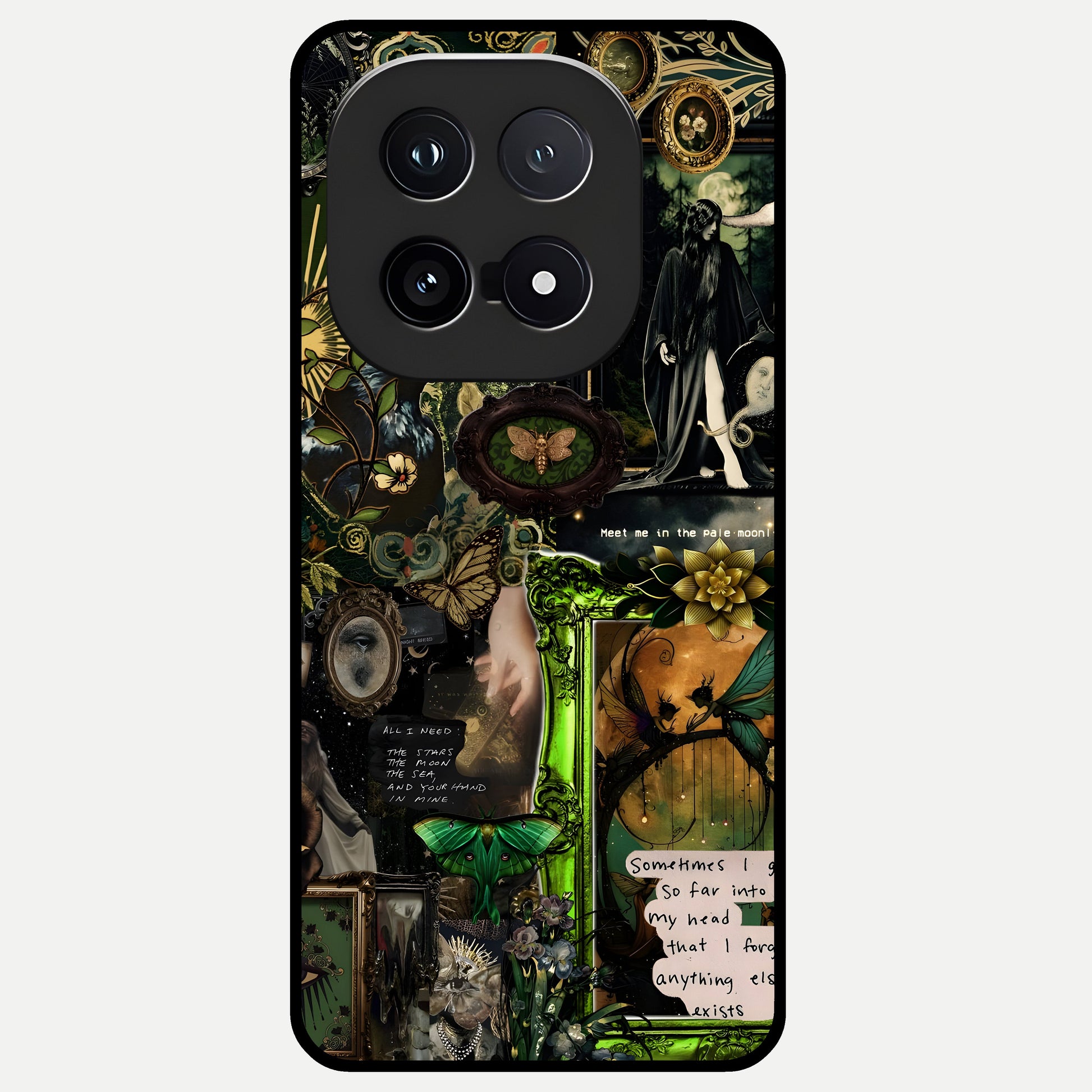 Mystic Woods Secret Glass Case for iQOO 15 back cover – full design glossy printed glass finish