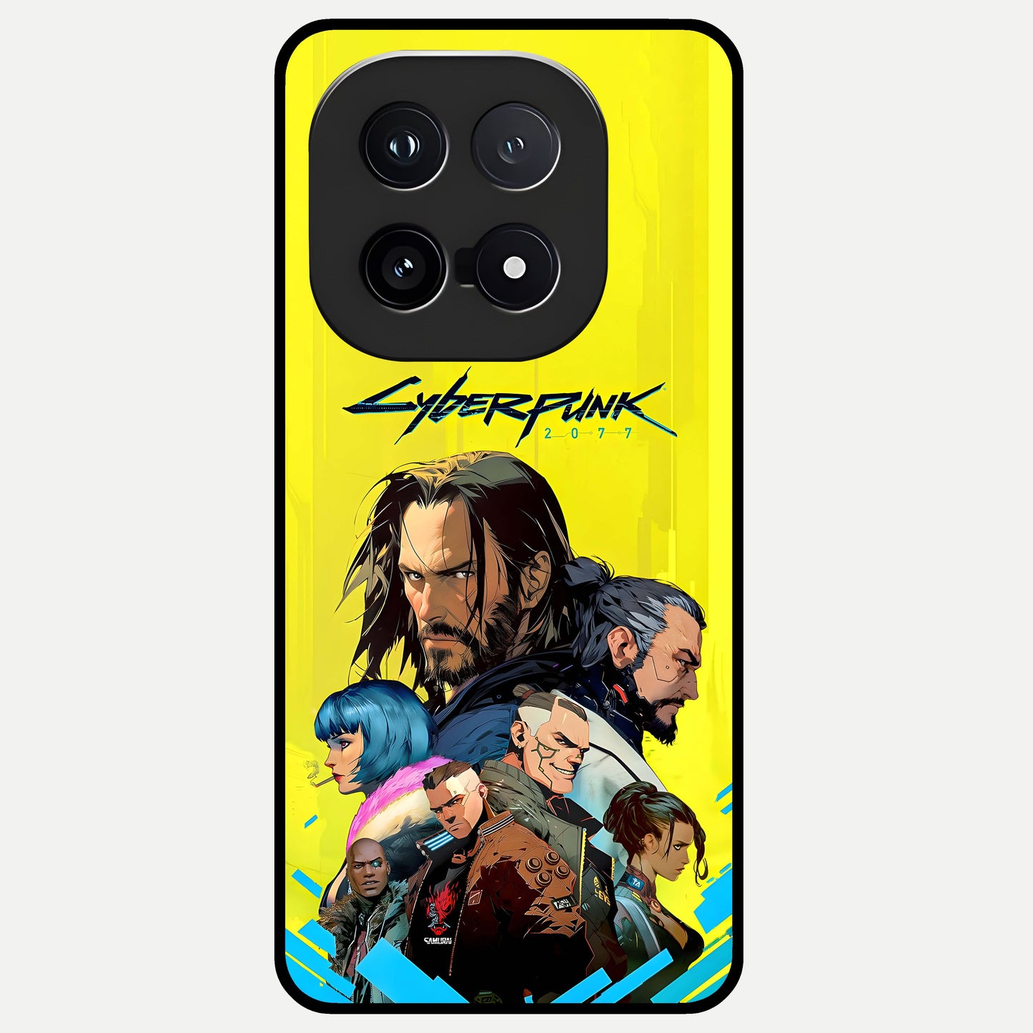  Neon Rebel Genesis Glass Case for iQOO 15 back cover – full design glossy printed glass finish