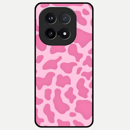  Pinkish Scenery Glass Case for iQOO 15 back cover – full design glossy printed glass finish