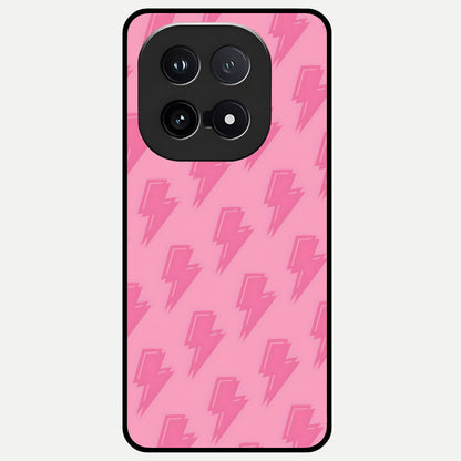  Pink Moo Magic Glass Case for iQOO 15 back cover – full design glossy printed glass finish