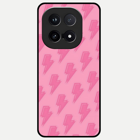  Pink Moo Magic Glass Case for iQOO 15 back cover – full design glossy printed glass finish