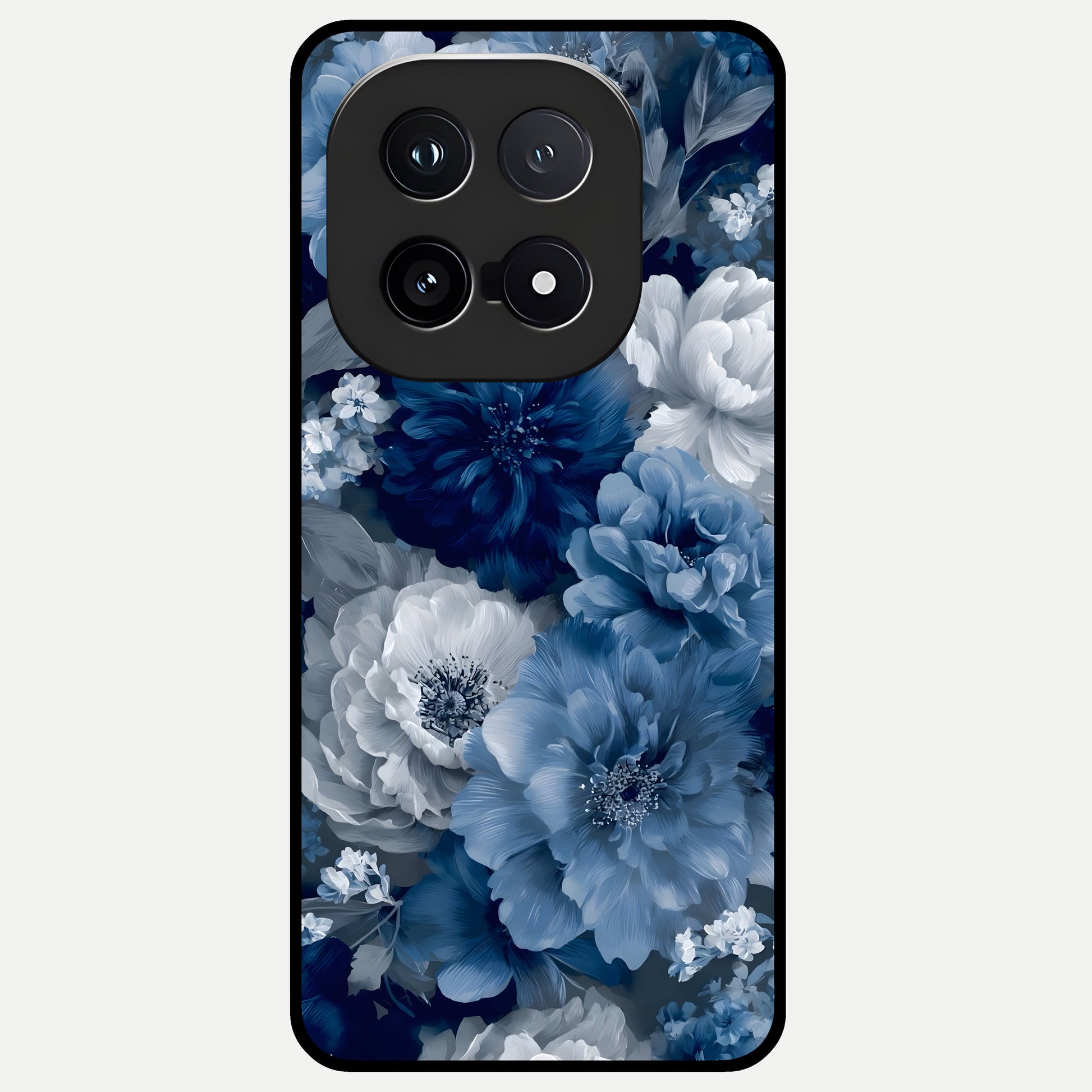  Royal Bloom Garden Glass Case for iQOO 15 back cover – full design glossy printed glass finish