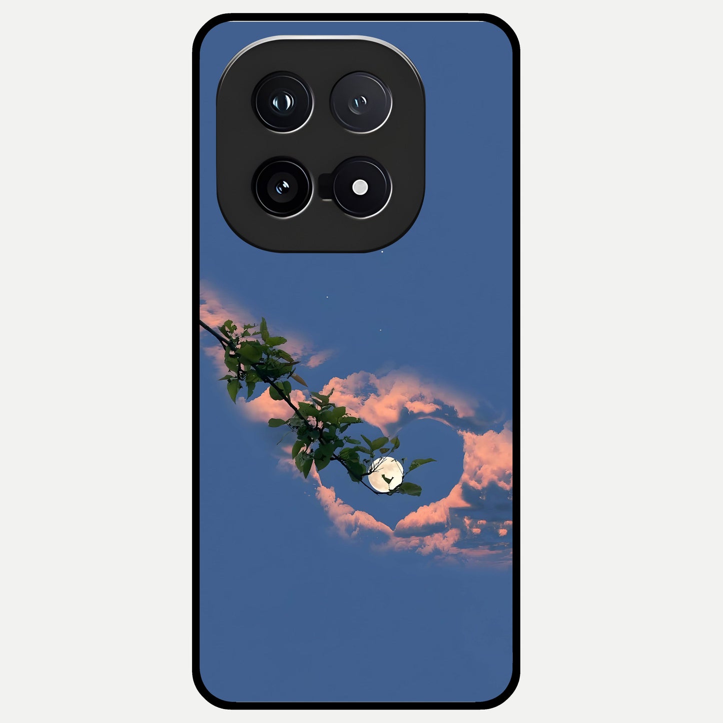  Sky Under Tree Glass Case for iQOO 15 back cover – full design glossy printed glass finish