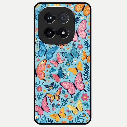  Spring Wing Garden Glass Case for iQOO 15 back cover – full design glossy printed glass finish