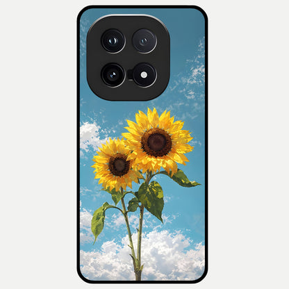  Sunlit Daisy Glow Glass Case for iQOO 15 back cover – full design glossy printed glass finish