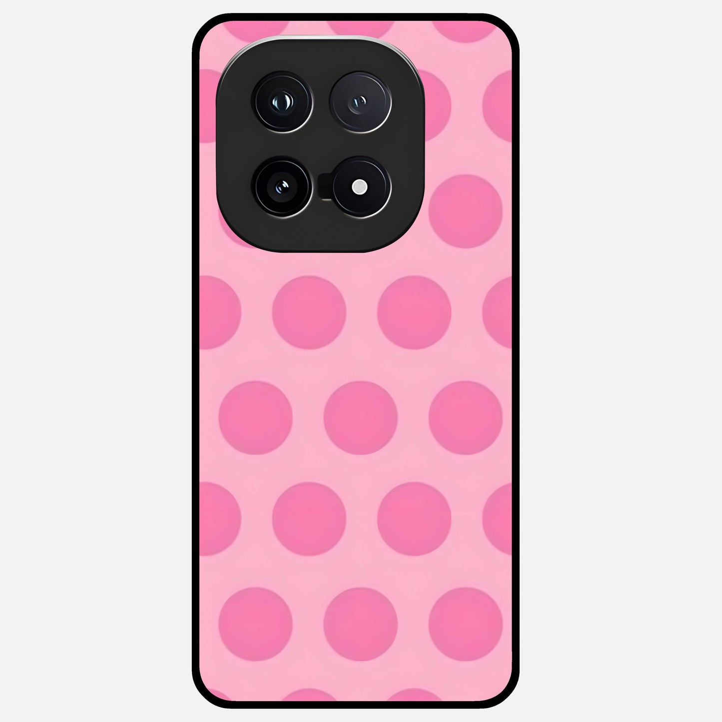  Sweet Dot Dreams Glass Case for iQOO 15 back cover – full design glossy printed glass finish
