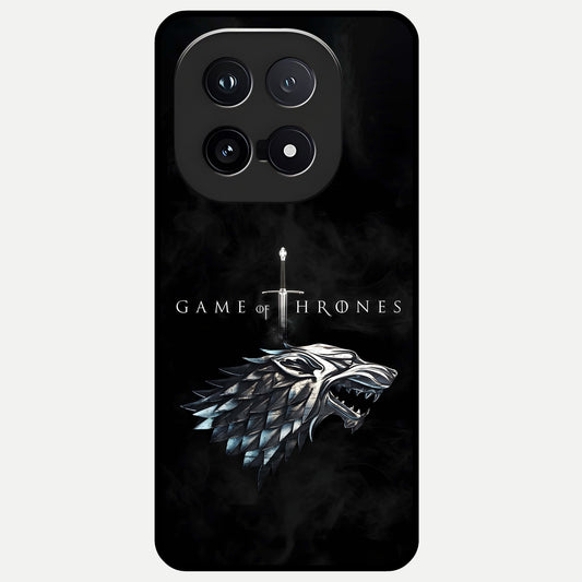  Throne Wolf Legacy Glass Case for iQOO 15 back cover – full design glossy printed glass finish