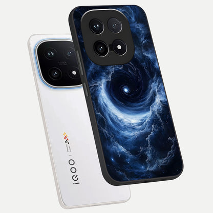  Stunning Galaxy phone case for iQOO 15 showing premium glass back cover with detailed artwork