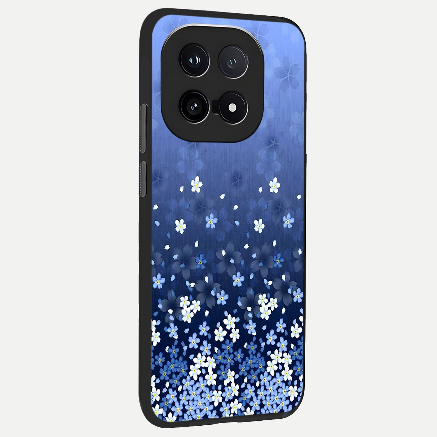  Blue Starry back cover for iQOO 15 slim fit glass case with vibrant aesthetic design