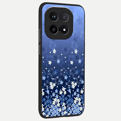  Blue Starry back cover for iQOO 15 slim fit glass case with vibrant aesthetic design