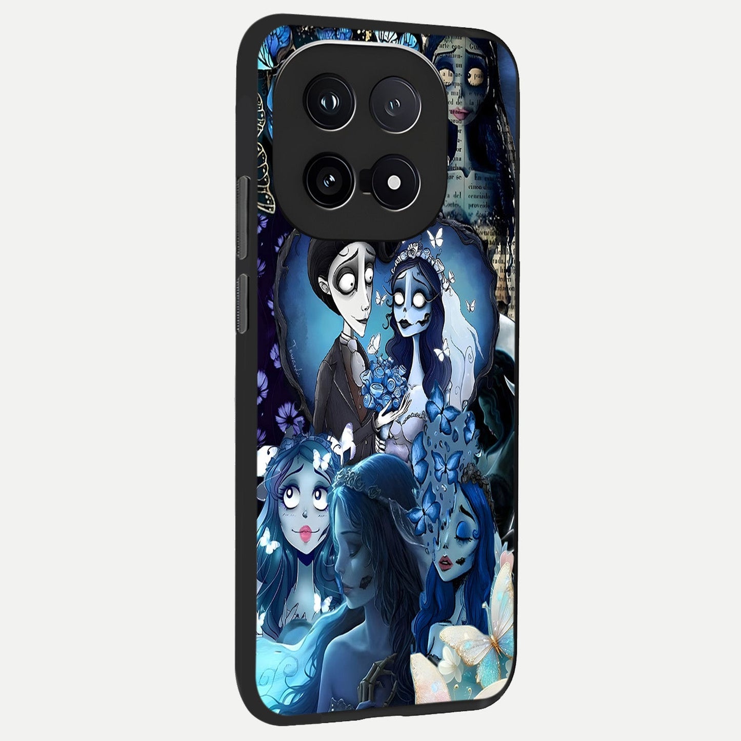  Butterfly Ghost Soul back cover for iQOO 15 slim fit glass case with vibrant aesthetic design