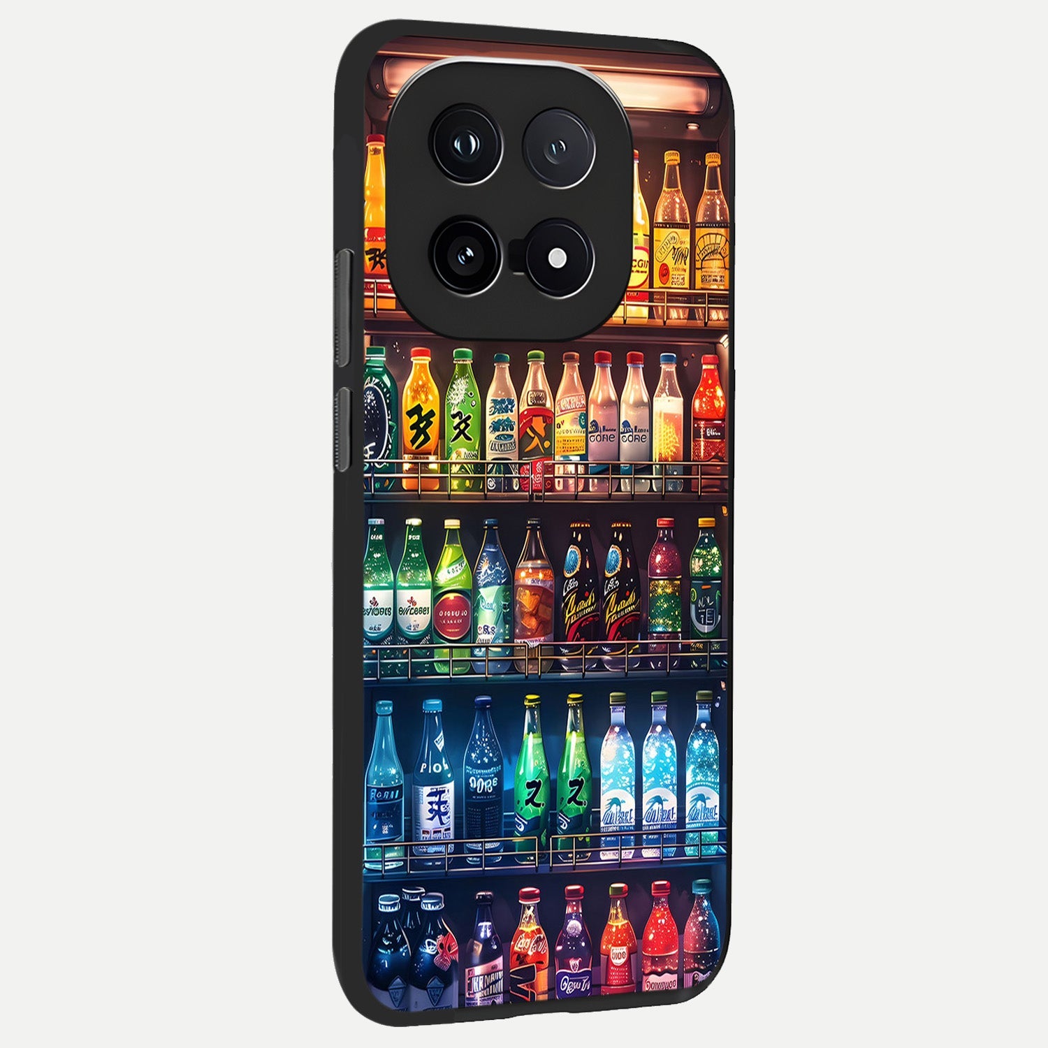  Colorfull Tree back cover for iQOO 15 slim fit glass case with vibrant aesthetic design