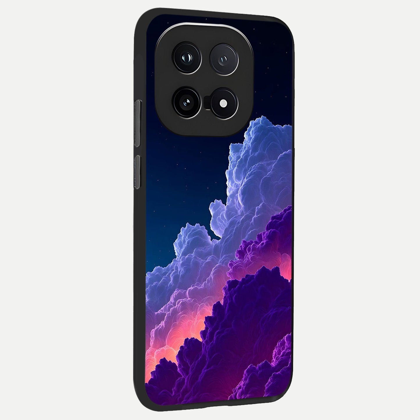  Dreamy Cloud Skies back cover for iQOO 15 slim fit glass case with vibrant aesthetic design