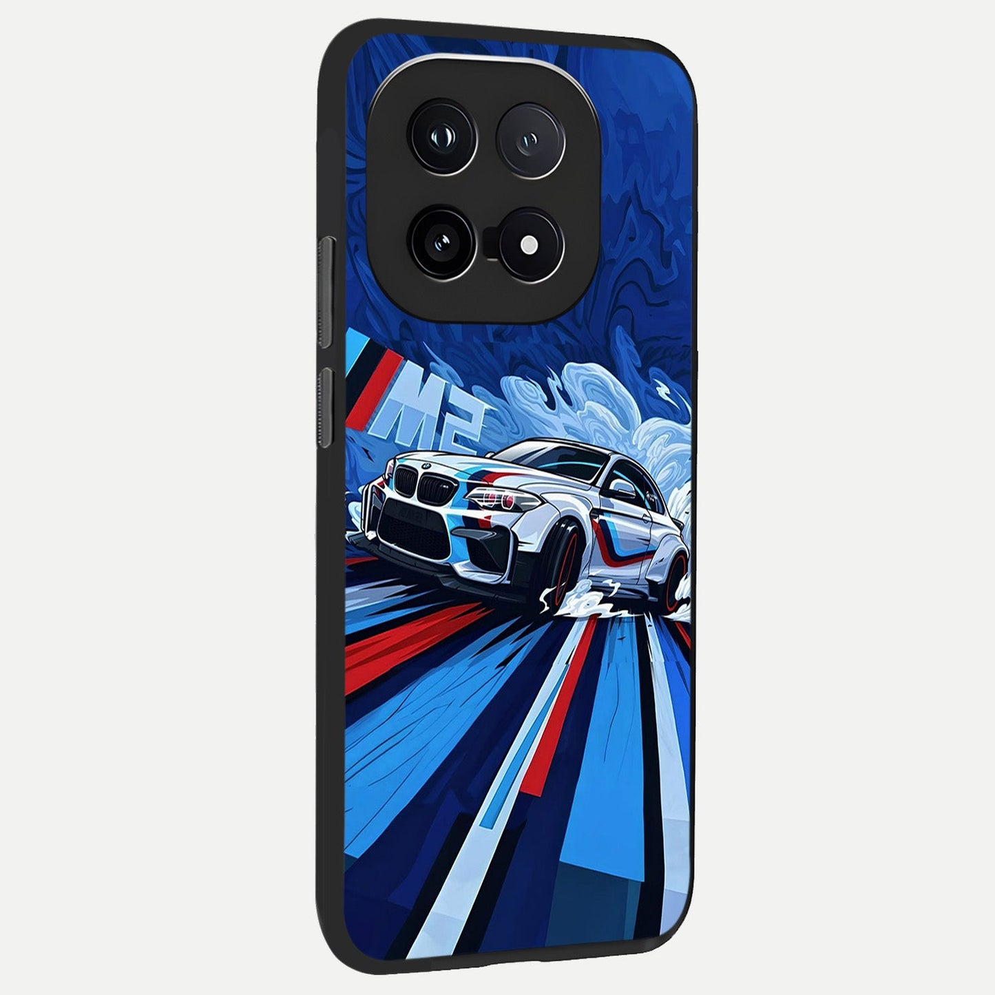  Drift Power Rush back cover for iQOO 15 slim fit glass case with vibrant aesthetic design