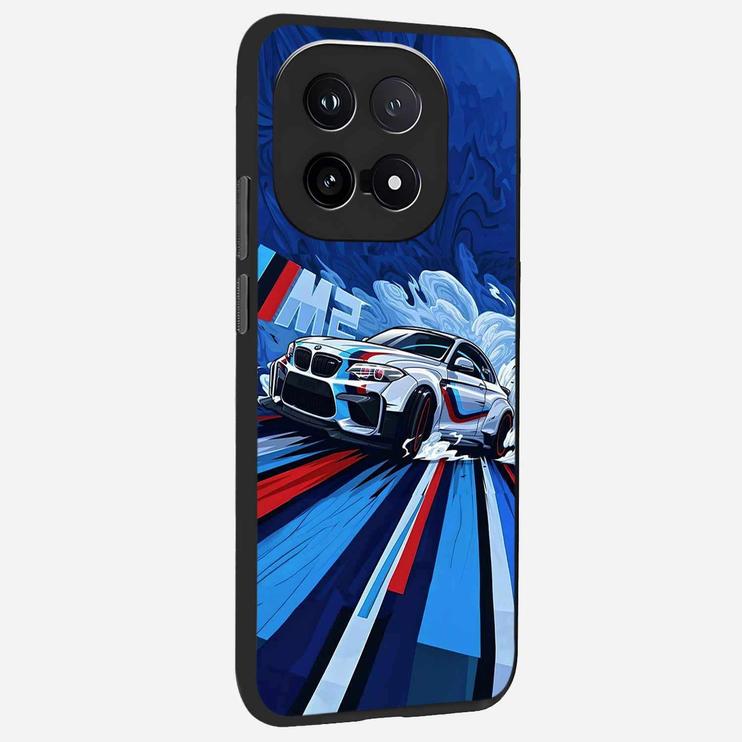  Drift Power Rush back cover for iQOO 15 slim fit glass case with vibrant aesthetic design