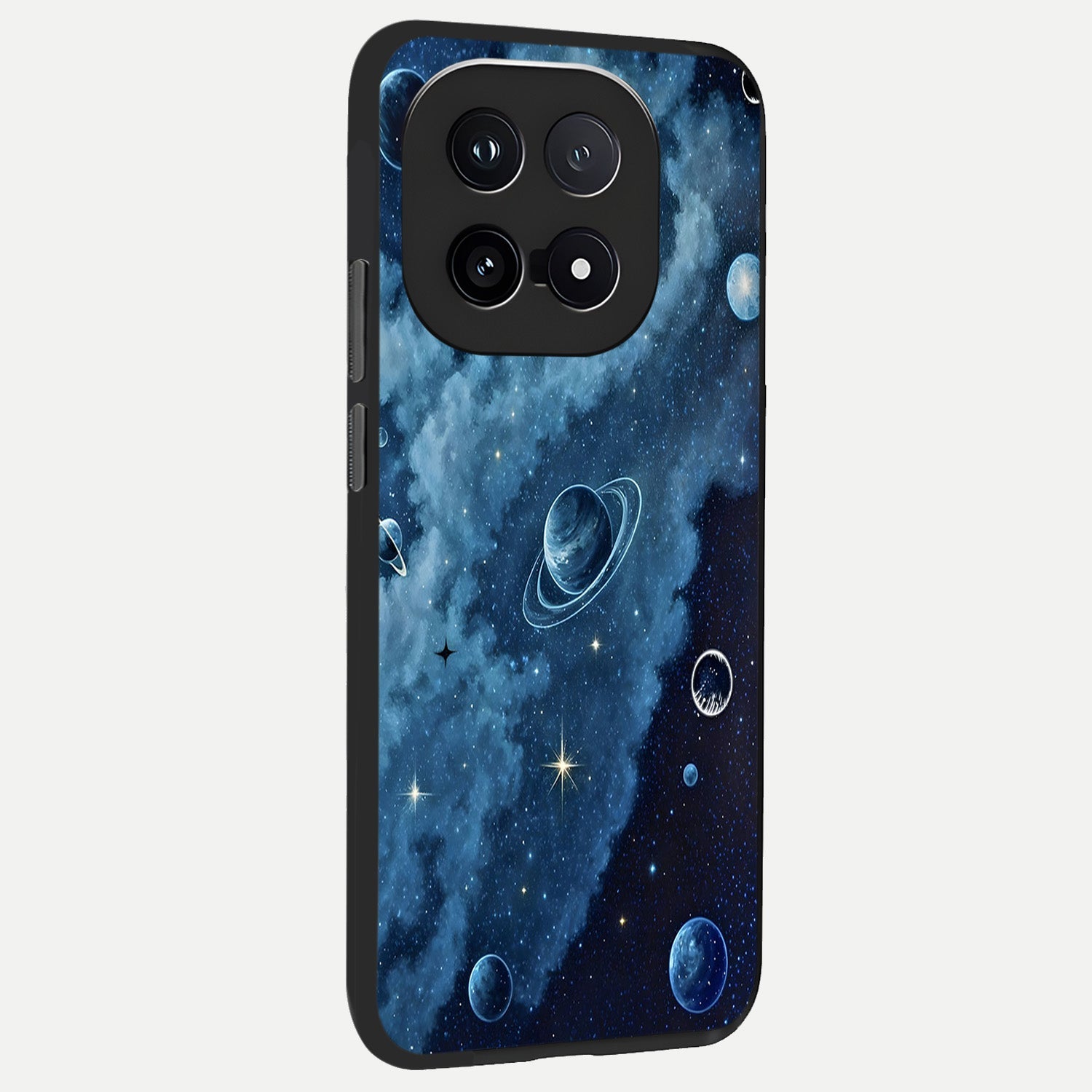  Galaxy Dream Space back cover for iQOO 15 slim fit glass case with vibrant aesthetic design