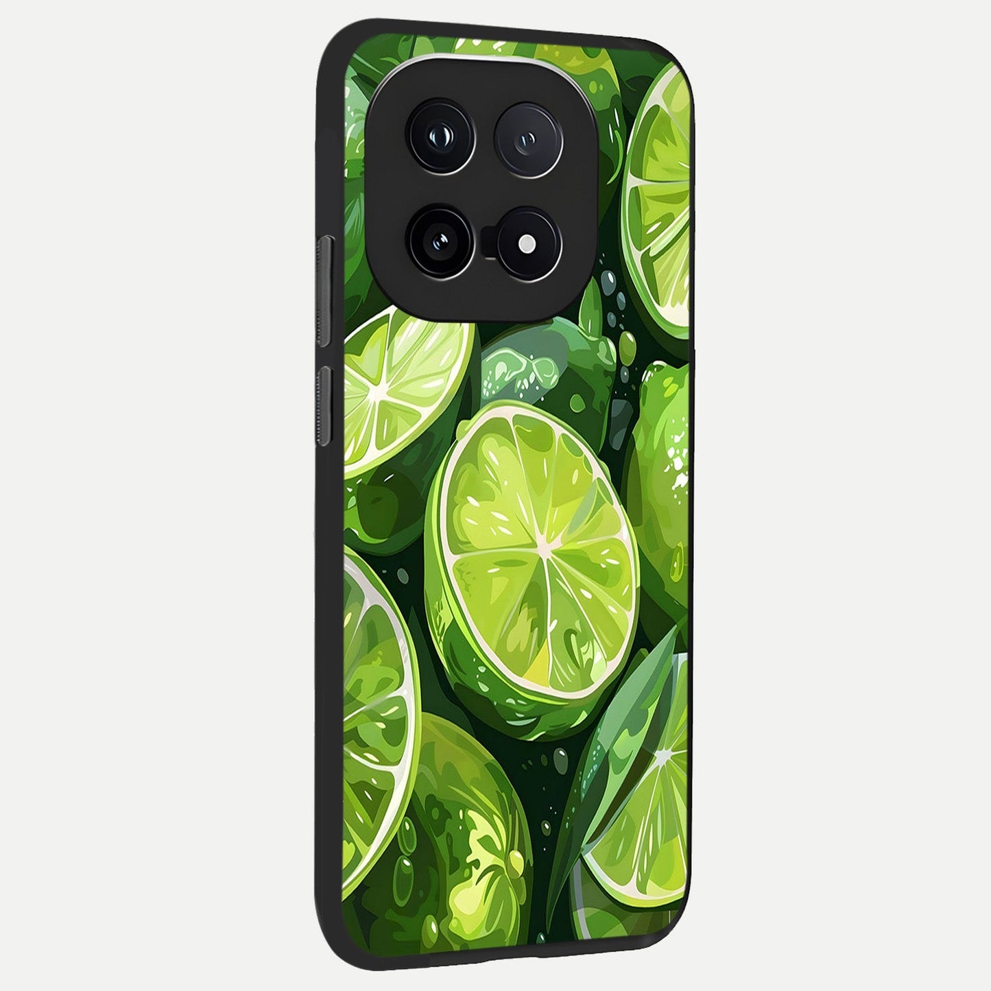  Green Kawasaki back cover for iQOO 15 slim fit glass case with vibrant aesthetic design