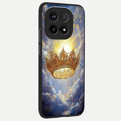  Heavenly Crown Light back cover for iQOO 15 slim fit glass case with vibrant aesthetic design