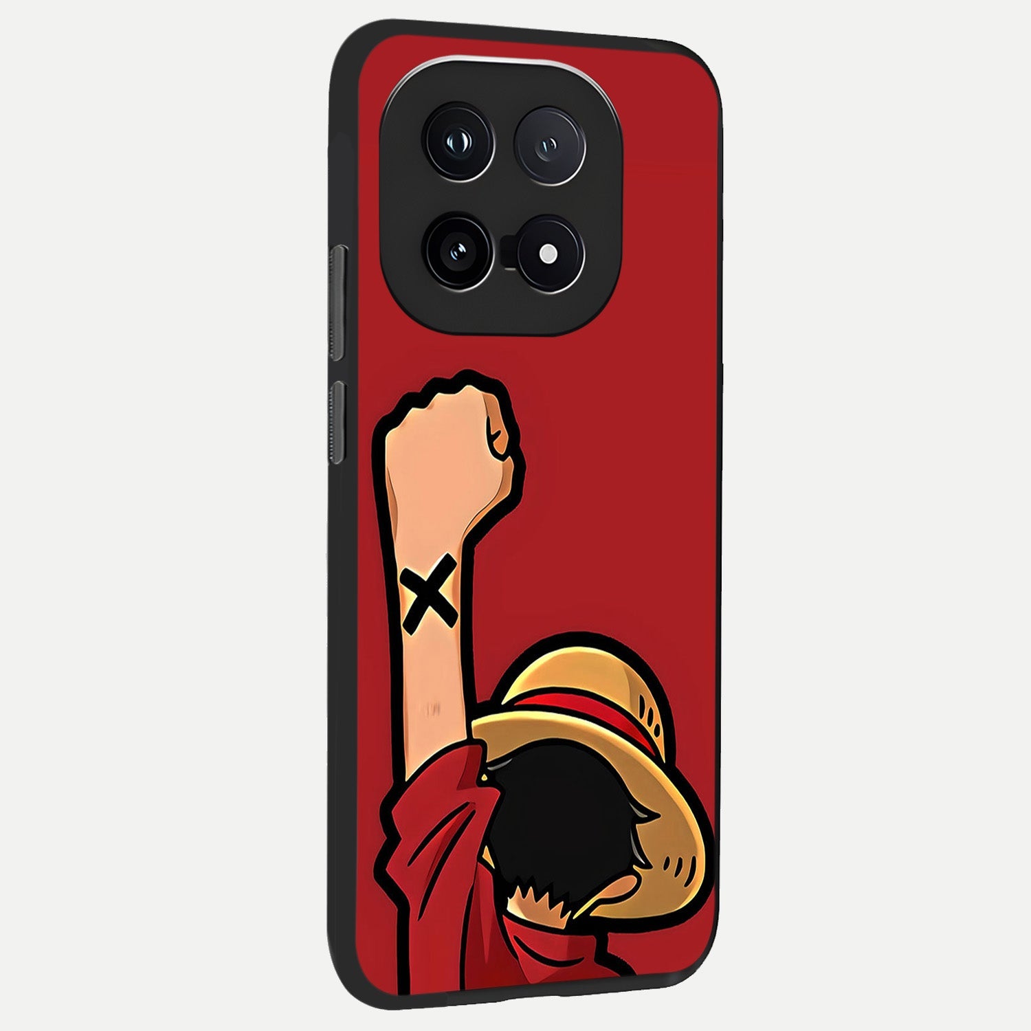  Luffy X Spirit back cover for iQOO 15 slim fit glass case with vibrant aesthetic design