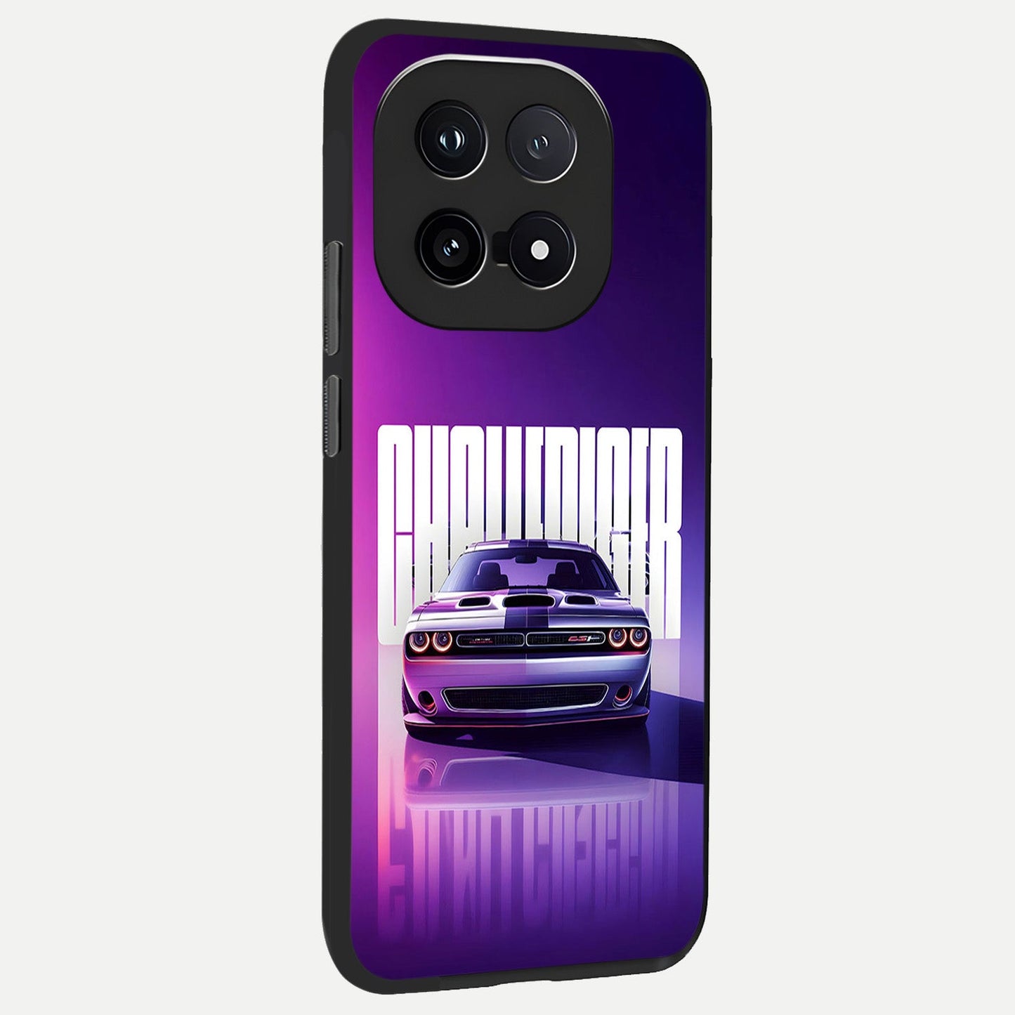  Midnight Muscle Ride back cover for iQOO 15 slim fit glass case with vibrant aesthetic design