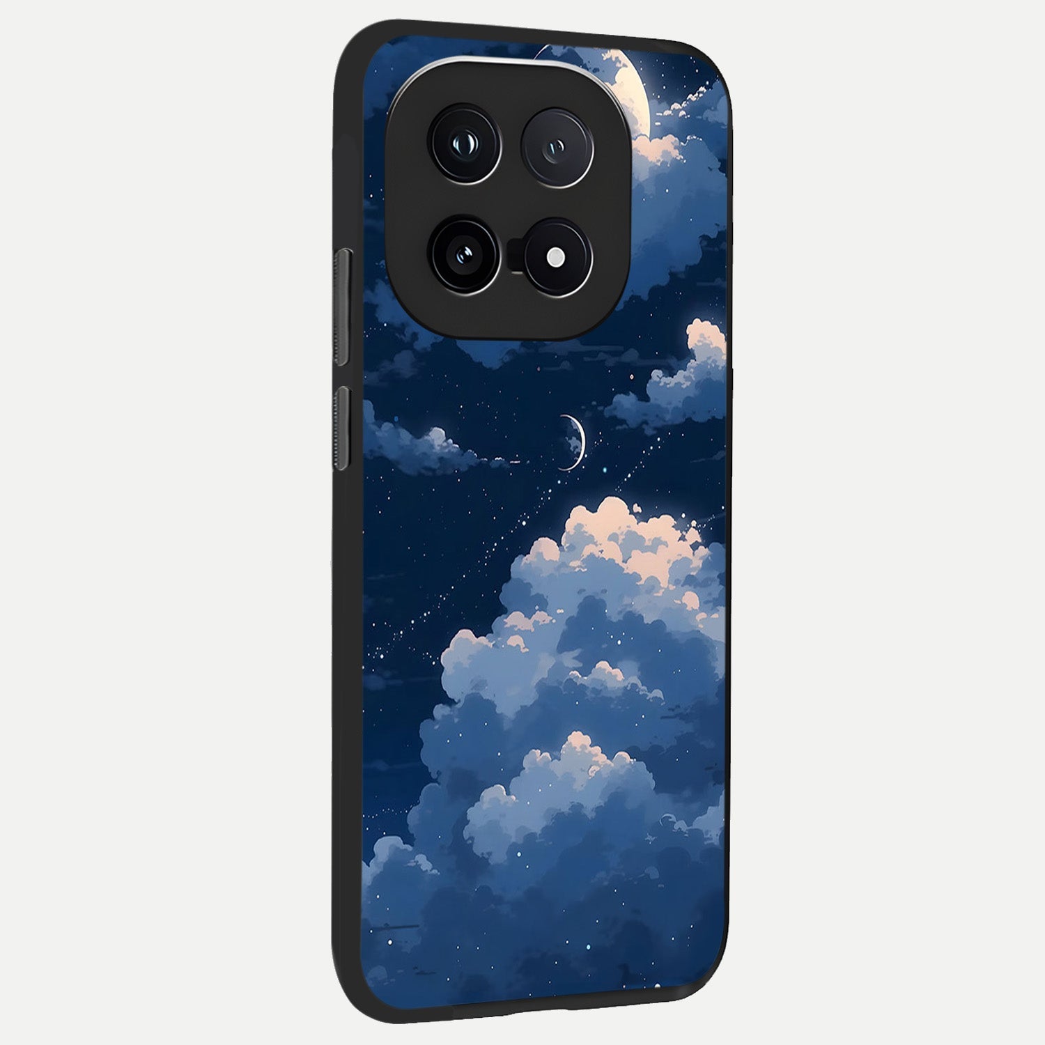  Moon Dream Haze back cover for iQOO 15 slim fit glass case with vibrant aesthetic design