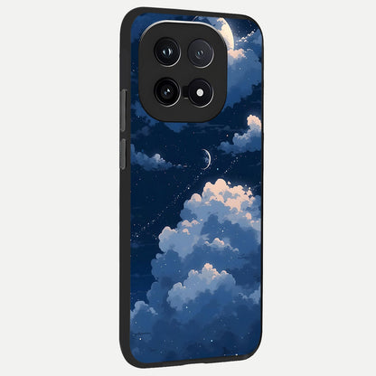 Moon Dream Haze back cover for iQOO 15 slim fit glass case with vibrant aesthetic design