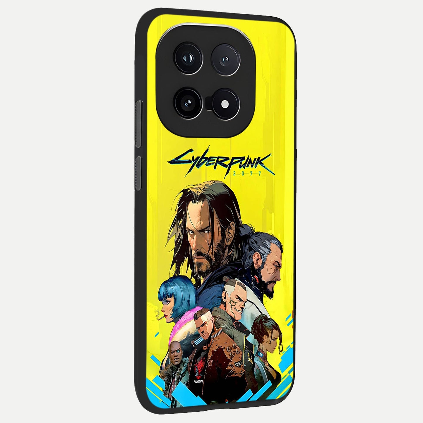  Neon Rebel Genesis back cover for iQOO 15 slim fit glass case with vibrant aesthetic design