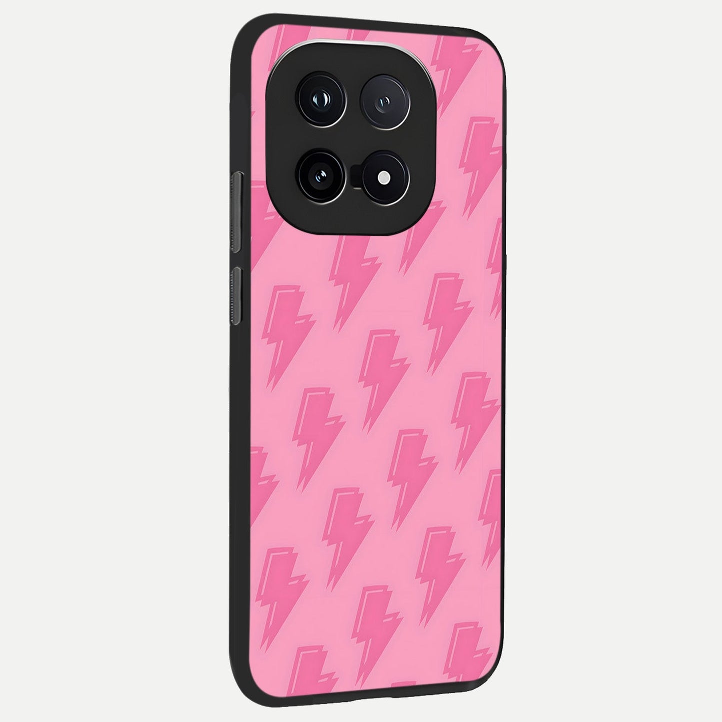  Pink Moo Magic back cover for iQOO 15 slim fit glass case with vibrant aesthetic design