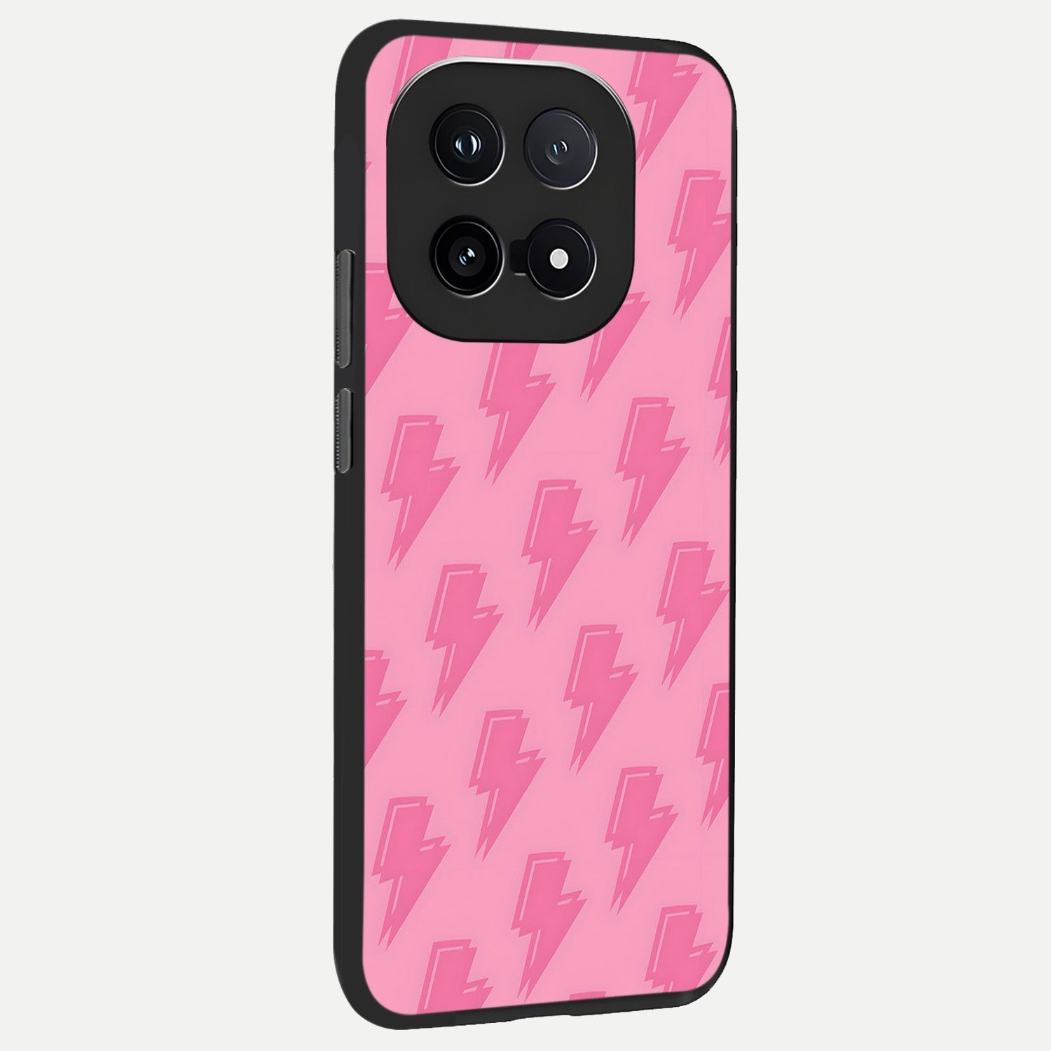  Pink Moo Magic back cover for iQOO 15 slim fit glass case with vibrant aesthetic design