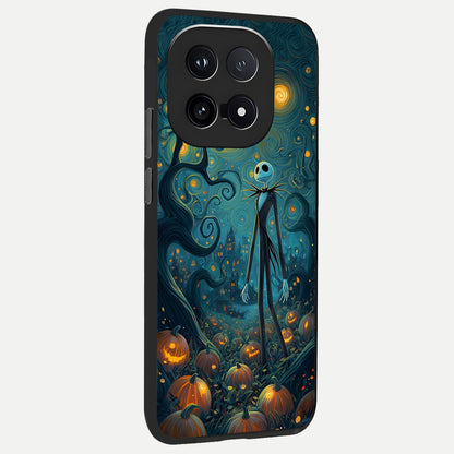  Pumpkin Moonlight Tale back cover for iQOO 15 slim fit glass case with vibrant aesthetic design