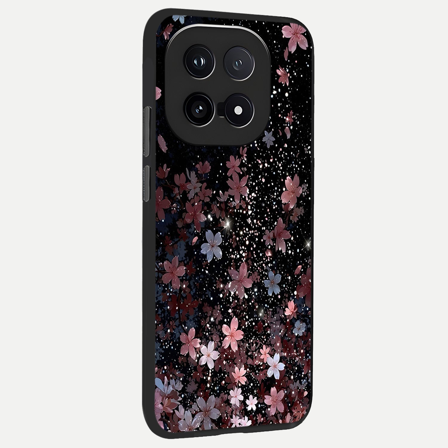  Starlit Flower Dreams back cover for iQOO 15 slim fit glass case with vibrant aesthetic design