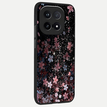  Starlit Flower Dreams back cover for iQOO 15 slim fit glass case with vibrant aesthetic design
