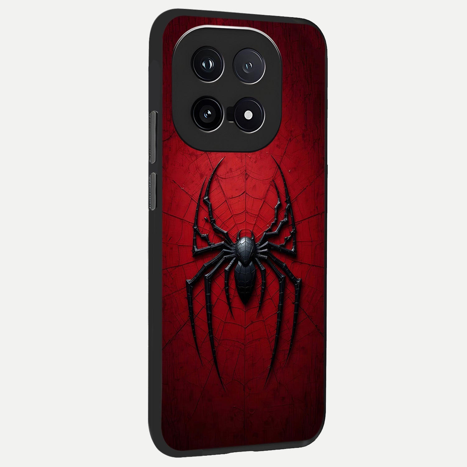  Superhero Web Emblem back cover for iQOO 15 slim fit glass case with vibrant aesthetic design