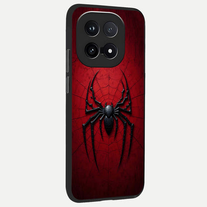 Superhero Web Emblem back cover for iQOO 15 slim fit glass case with vibrant aesthetic design
