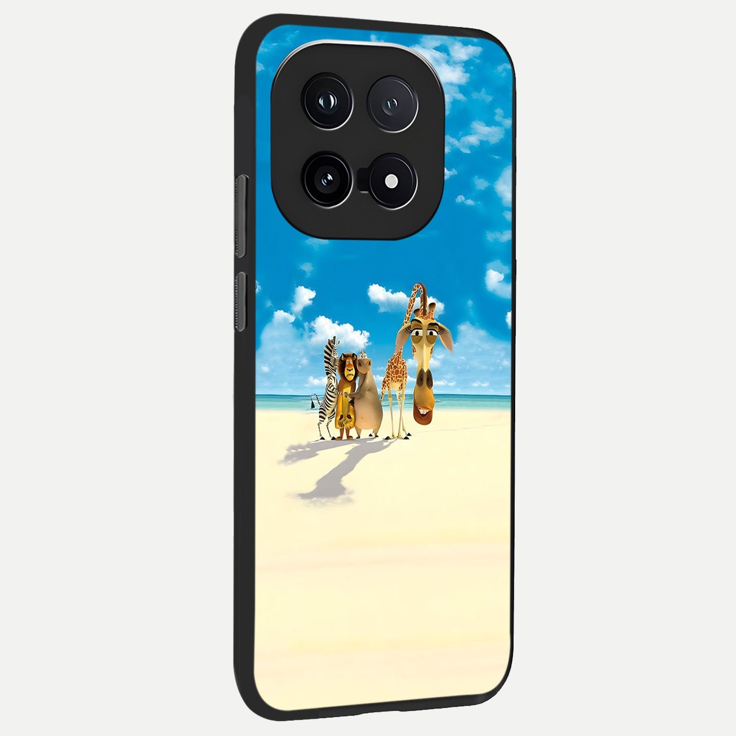  Tropical Fun Squad back cover for iQOO 15 slim fit glass case with vibrant aesthetic design