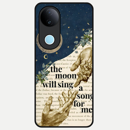  Aesthetic Divine Glass Case for  iQOO Z10R back cover – full design glossy printed glass finish