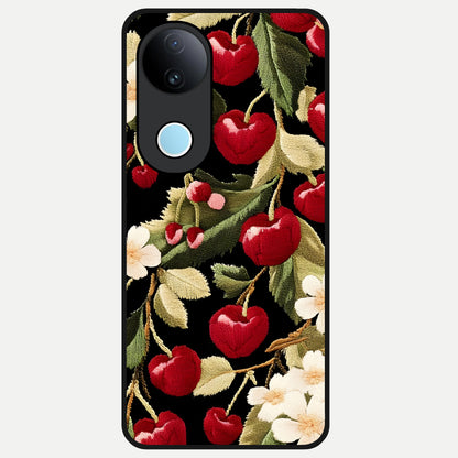  Blooming Spendor Bird Glass Case for iQOO Z10R back cover – full design glossy printed glass finish