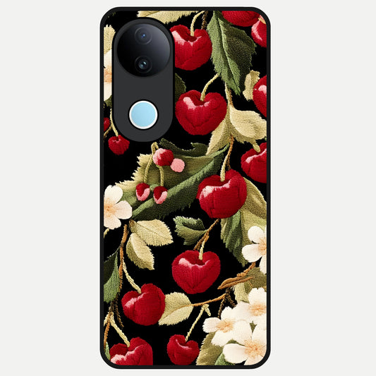  Blooming Spendor Bird Glass Case for  iQOO Z10R back cover – full design glossy printed glass finish
