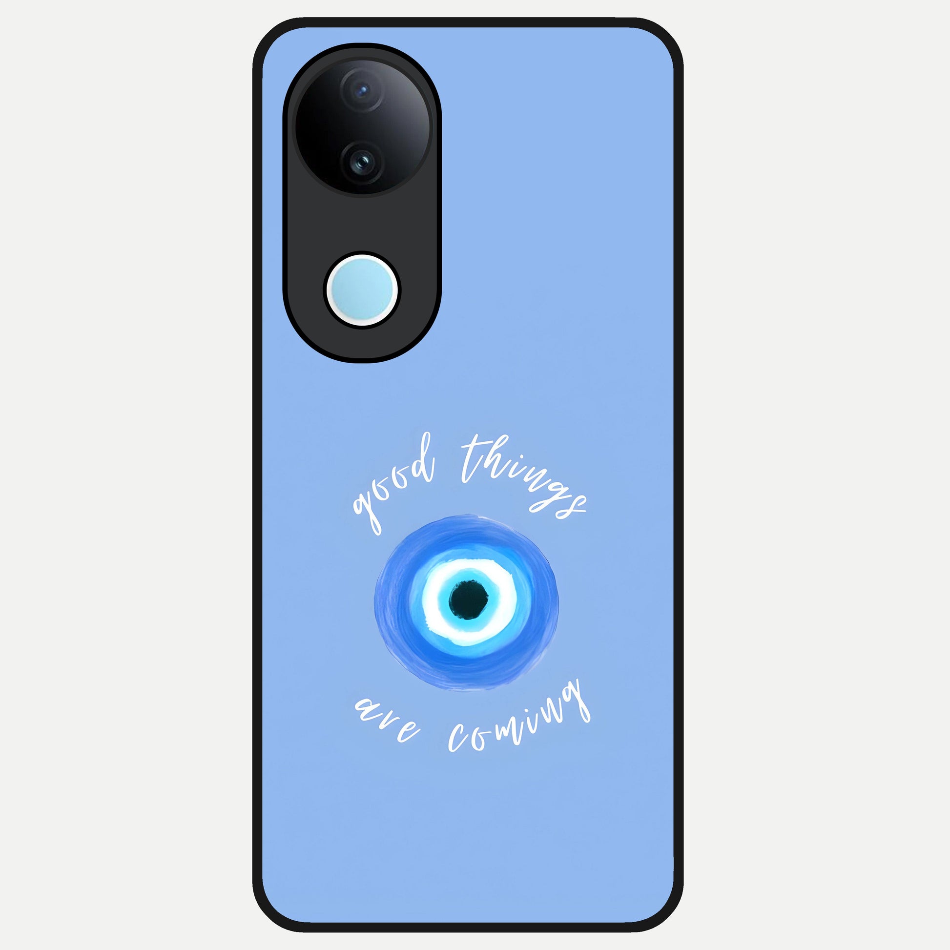  Bright Future Ahead Glass Case for  iQOO Z10R back cover – full design glossy printed glass finish