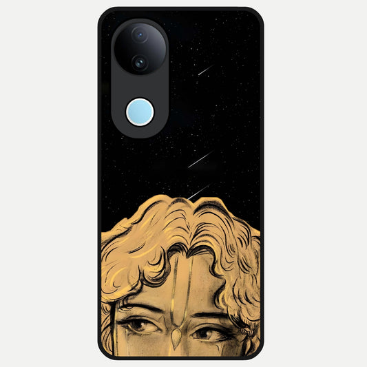  Celestial Gods Plan Glass Case for iQOO Z10R back cover – full design glossy printed glass finish