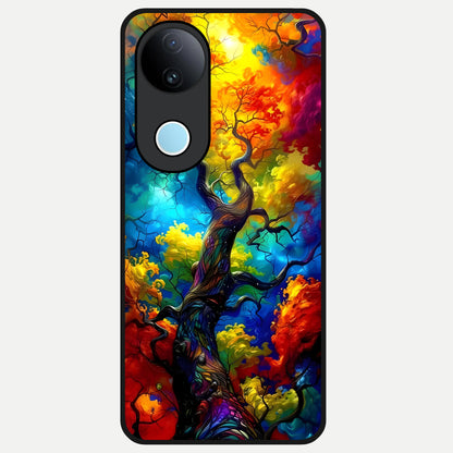  Colorful Soda Bottles Glass Case for  iQOO Z10R back cover – full design glossy printed glass finish