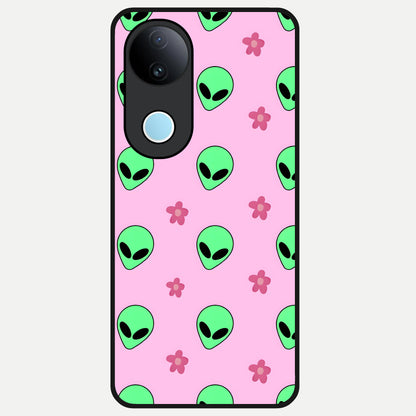  Cosmic Cute Crush Glass Case for iQOO Z10R back cover – full design glossy printed glass finish