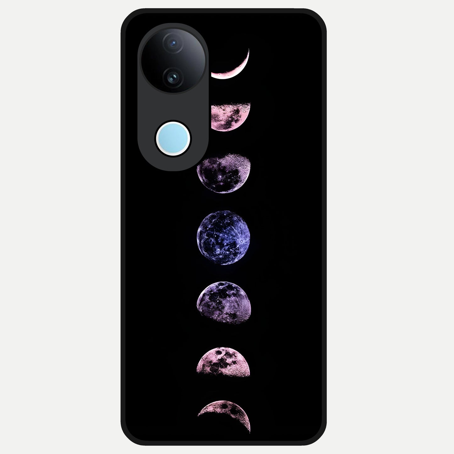  Crimson All Planets Glass Case for  iQOO Z10R back cover – full design glossy printed glass finish
