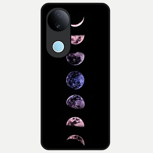  Crimson All Planets Glass Case for  iQOO Z10R back cover – full design glossy printed glass finish