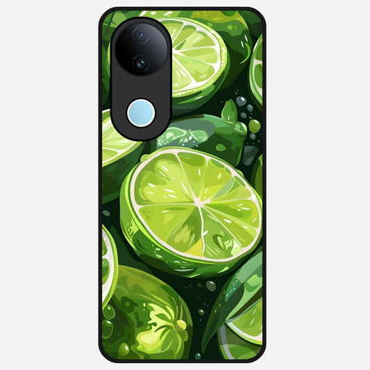  Green Kawasaki Glass Case for  iQOO Z10R back cover – full design glossy printed glass finish