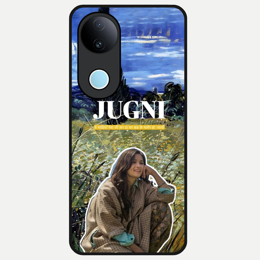  Jugni Soul Vibes Glass Case for  iQOO Z10R back cover – full design glossy printed glass finish