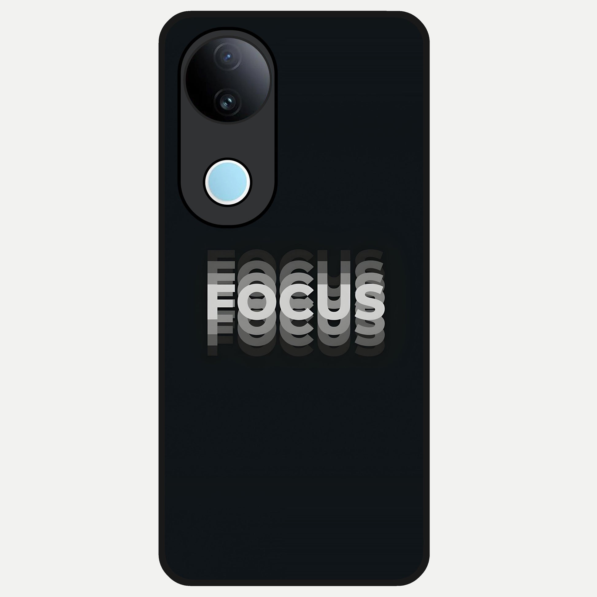  Mono Focus Vision Glass Case for iQOO Z10R back cover – full design glossy printed glass finish