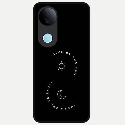  Sunflower Cat Art Glass Case for iQOO Z10R back cover – full design glossy printed glass finish